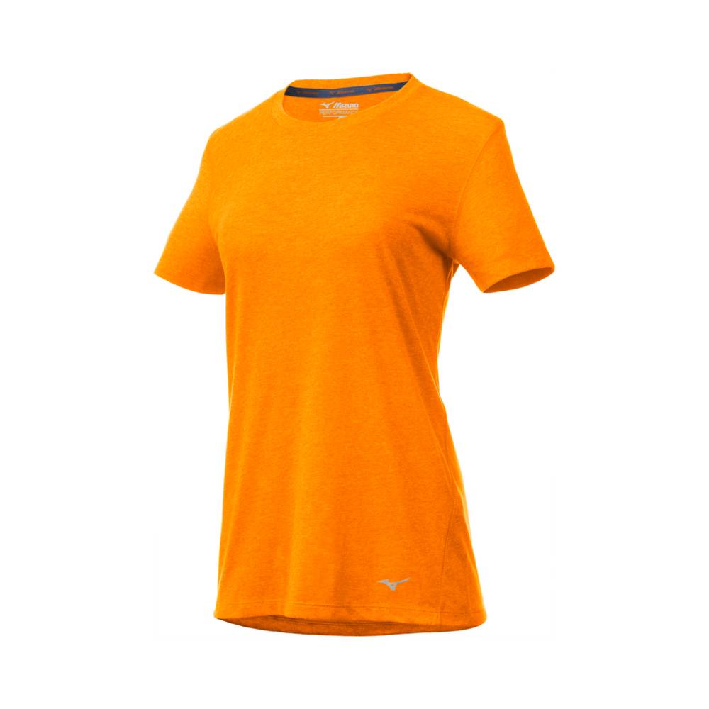 Womens Mizuno Inspire T-Shirts Orange Philippines (BJWAPC074)